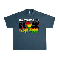 Midnight Navy unapologetically black Urban Heavy Tee - CowGirlArtShop