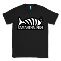 Black SAMANTHA FISH MUSIC ARTWORK Essential Classic Tee - ArtChic