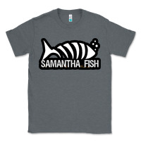Charcoal Heather SAMANTHA FISH MUSIC ARTWORK Essential Classic Tee - ArtChic