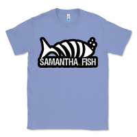 Colony Blue SAMANTHA FISH MUSIC ARTWORK Essential Classic Tee - ArtChic