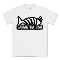 White SAMANTHA FISH MUSIC ARTWORK Essential Classic Tee - ArtChic