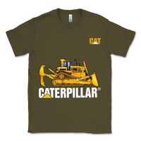 Army Green bulldozercat 1 Classic Tee - ArtChic