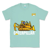 Seafoam bulldozercat 1 Classic Tee - ArtChic