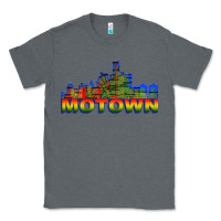 Charcoal Heather MOTOWN Classic Tee - ArtChic