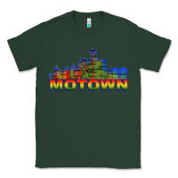 Sports Green MOTOWN Classic Tee - ArtChic