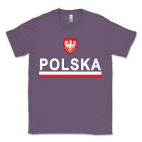 Lavender Sporty Polska Flag And Emblem Polish Coat Of Arms Pullover Hoodie Classic Tee - ArtChic