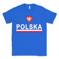 True Royal Sporty Polska Flag And Emblem Polish Coat Of Arms Pullover Hoodie Classic Tee - ArtChic