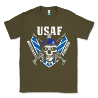 Army Green US Air Force Security Forces Classic Tee - ArtChic