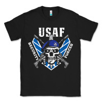 Black US Air Force Security Forces Classic Tee - ArtChic