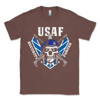 Chestnut US Air Force Security Forces Classic Tee - ArtChic