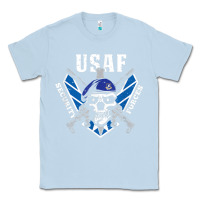 Dusty Blue US Air Force Security Forces Classic Tee - ArtChic