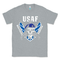 Heather Grey US Air Force Security Forces Classic Tee - ArtChic