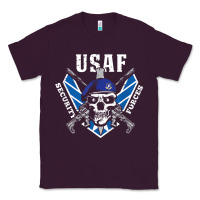 Plum US Air Force Security Forces Classic Tee - ArtChic