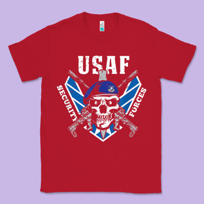 Us Air Force Security Forces Classic Tee Designed By Artchic