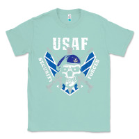 Seafoam US Air Force Security Forces Classic Tee - ArtChic