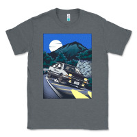 Charcoal Heather initial d poster hipster Classic Tee - ArtChic