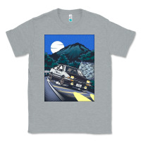 Heather Grey initial d poster hipster Classic Tee - ArtChic