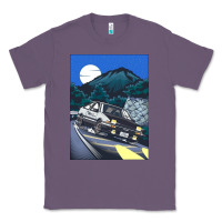 Lavender initial d poster hipster Classic Tee - ArtChic