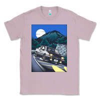 Lilac initial d poster hipster Classic Tee - ArtChic
