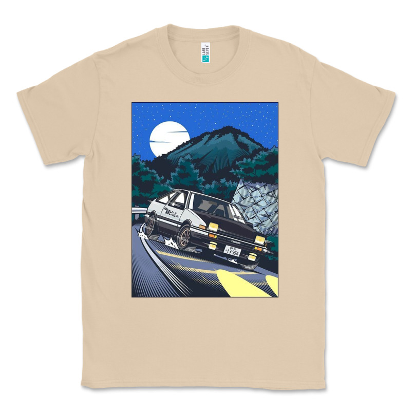 Initial D Poster Hipster Classic Tee by ArtChic | Teevron