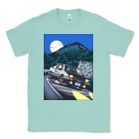 Seafoam initial d poster hipster Classic Tee - ArtChic