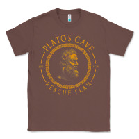Chestnut platos cave rescue team ancient greek philosophy p Classic Tee - ArtChic