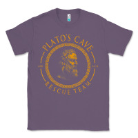 Lavender platos cave rescue team ancient greek philosophy p Classic Tee - ArtChic