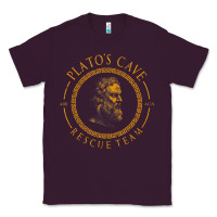 Plum platos cave rescue team ancient greek philosophy p Classic Tee - ArtChic