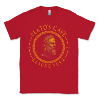 Red platos cave rescue team ancient greek philosophy p Classic Tee - ArtChic