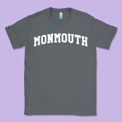 Monmouth Arch Retro University Style Classic Tee Designed By Artchic