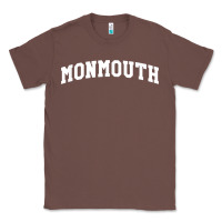 Chestnut Monmouth Arch Retro University Style Classic Tee - ArtChic