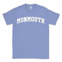 Colony Blue Monmouth Arch Retro University Style Classic Tee - ArtChic