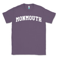 Lavender Monmouth Arch Retro University Style Classic Tee - ArtChic