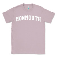 Lilac Monmouth Arch Retro University Style Classic Tee - ArtChic