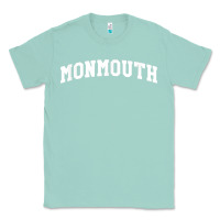 Seafoam Monmouth Arch Retro University Style Classic Tee - ArtChic