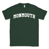 Sports Green Monmouth Arch Retro University Style Classic Tee - ArtChic