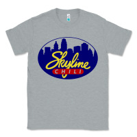 Heather Grey skyline chili Classic Tee - ArtChic