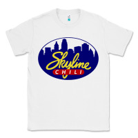White skyline chili Classic Tee - ArtChic