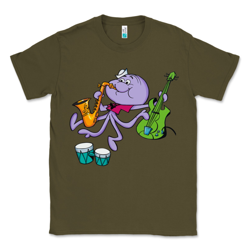 Squiddly Diddly Classic Tee by ArtChic | Teevron
