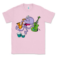 Bubblegum Pink squiddly diddly Classic Tee - ArtChic