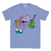 Colony Blue squiddly diddly Classic Tee - ArtChic