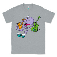 Heather Grey squiddly diddly Classic Tee - ArtChic