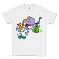 White squiddly diddly Classic Tee - ArtChic