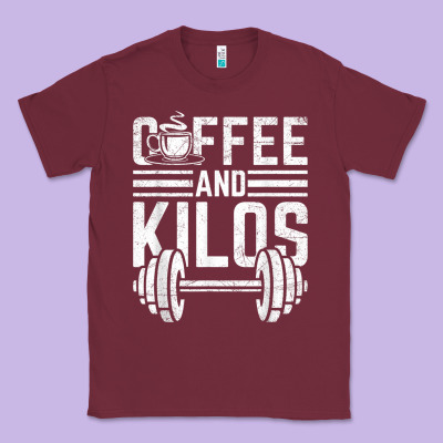 Coffee And Kilos Weightlifting Gift Classic Tee Designed By Artchic