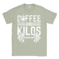 Matcha Coffee And Kilos Weightlifting Gift Classic Tee - ArtChic