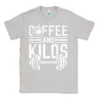 Moon Dust Coffee And Kilos Weightlifting Gift Classic Tee - ArtChic