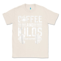 Natural Coffee And Kilos Weightlifting Gift Classic Tee - ArtChic