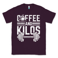 Plum Coffee And Kilos Weightlifting Gift Classic Tee - ArtChic