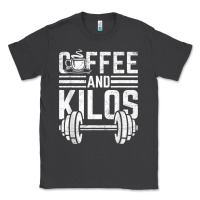 Smoke Coffee And Kilos Weightlifting Gift Classic Tee - ArtChic