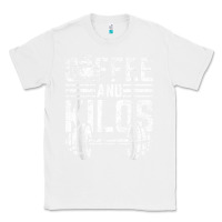White Coffee And Kilos Weightlifting Gift Classic Tee - ArtChic